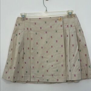 Lilly Pulitzer Argyle Wrap Skirt